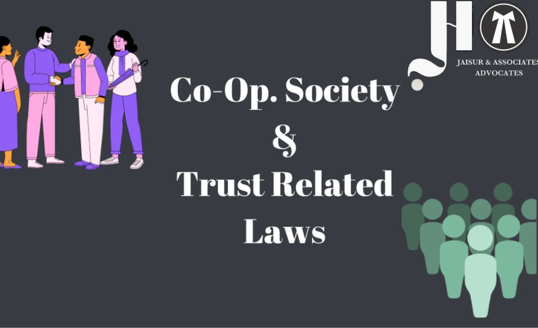 co.operative society and trust related laws